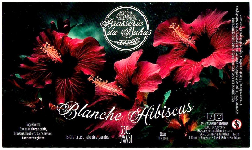 Etiquette BRASSERIE DU BAHUS 32