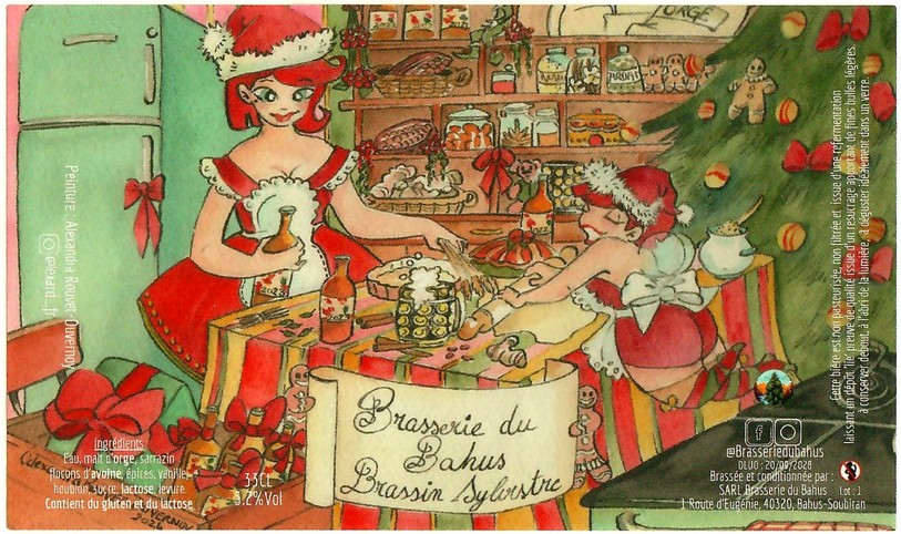 Etiquette BRASSERIE DU BAHUS 41