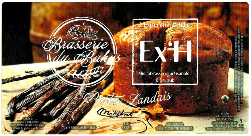 Etiquette BRASSERIE DU BAHUS 42