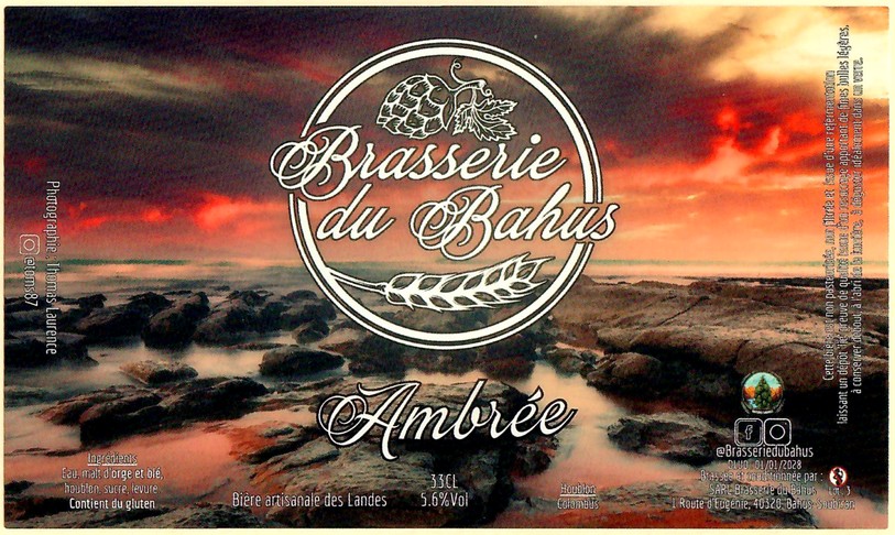 Etiquette BRASSERIE DU BAHUS 47