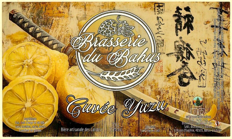 Etiquette BRASSERIE DU BAHUS 56