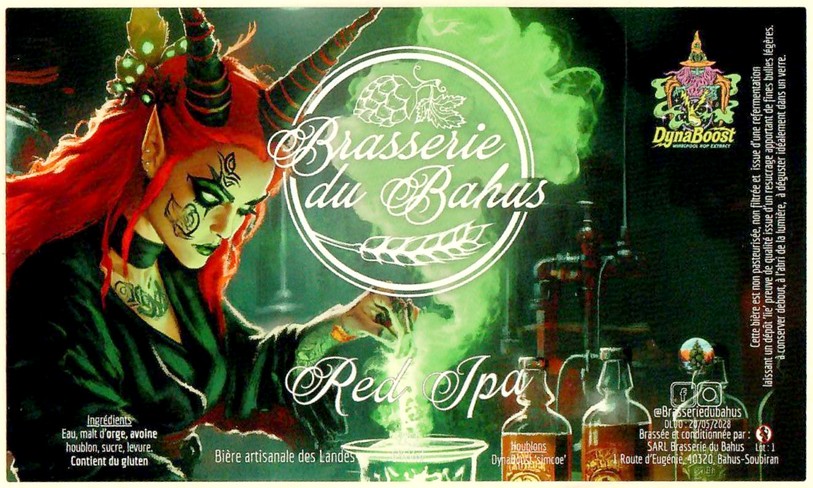 Etiquette BRASSERIE DU BAHUS 59