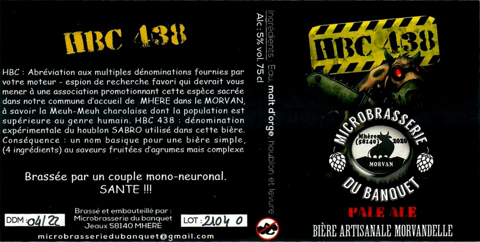 etiquette BRASSERIE DU BANQUET 03