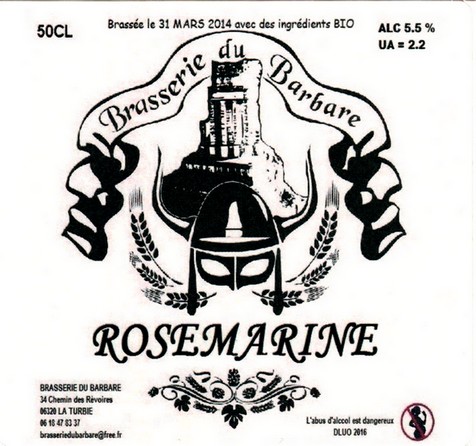 etiquette BRASSERIE DU BARBARE 03