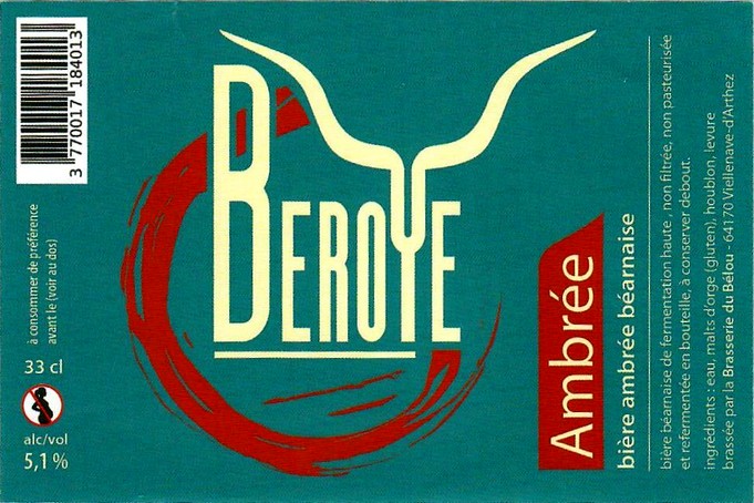 etiquette BRASSERIE DU BELOU 01