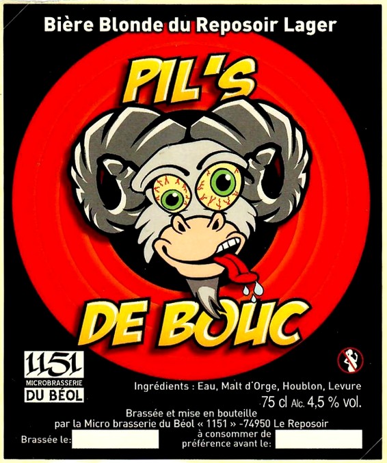 Etiquette BRASSERIE DU BEOL 04
