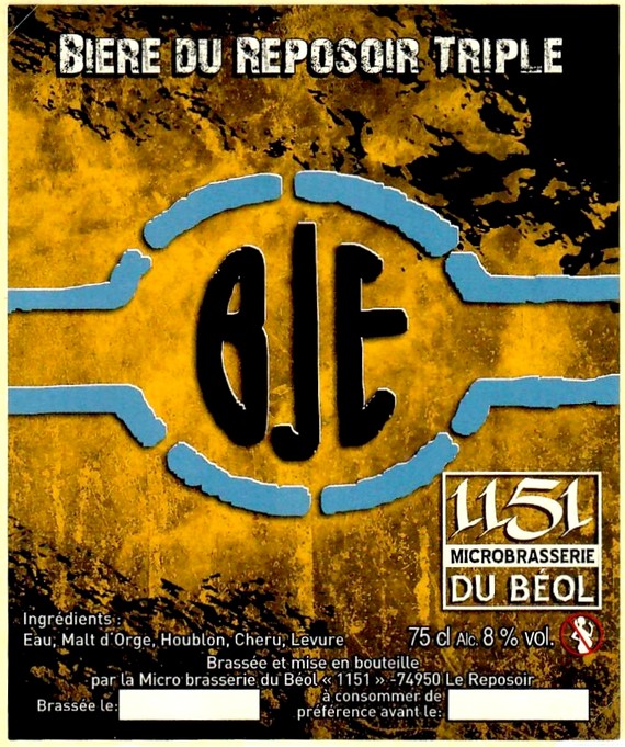 Etiquette BRASSERIE DU BEOL 05