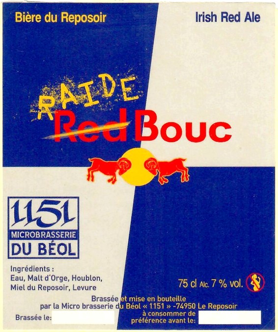 Etiquette BRASSERIE DU BEOL 06