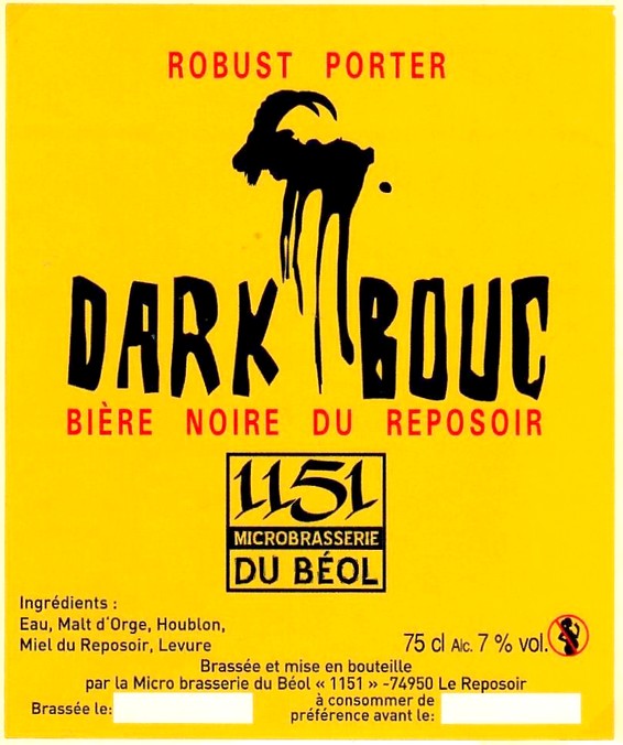 Etiquette BRASSERIE DU BEOL 10