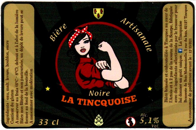 etiquette BRASSERIE DU BOIS MADEMOISELLE 02