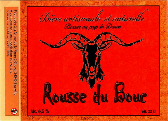 etiquette BRASSERIE LES BIERES DU BOUC 08