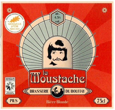 Etiquette BRASSERIE DU BOUFFAY 47