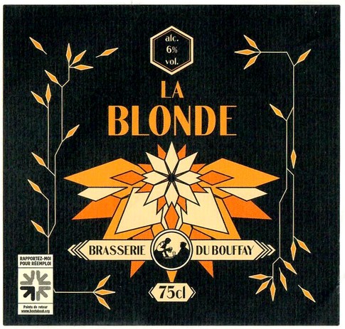 Etiquette BRASSERIE DU BOUFFAY 49