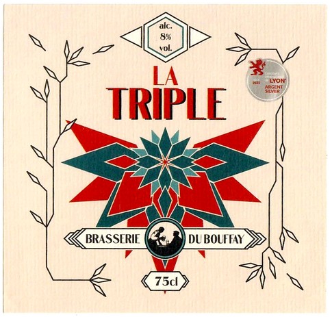 Etiquette BRASSERIE DU BOUFFAY 54