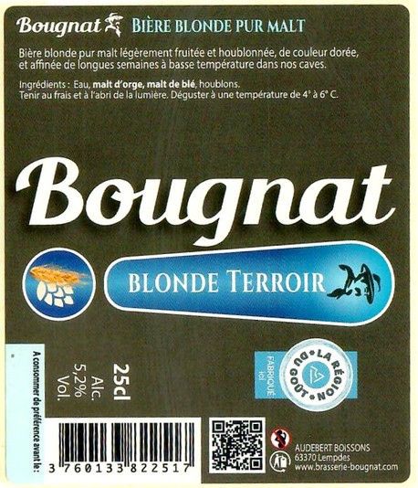 Etiquette BRASSERIE DU BOUGNAT 02