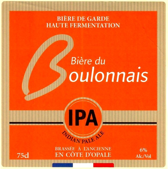 Etiquette BRASSERIE DU BOULONNAIS 12