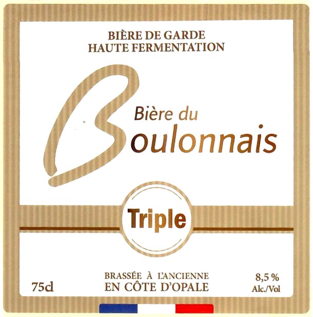 Etiquette BRASSERIE DU BOULONNAIS 13