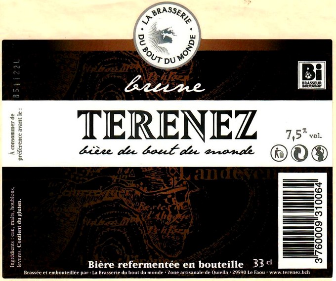 etiquette BRASSERIE DU BOUT DU MONDE 08