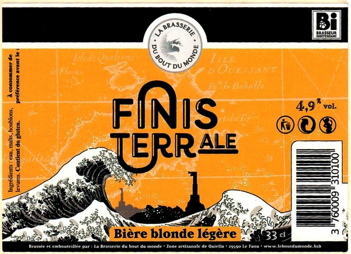 etiquette BRASSERIE DU BOUT DU MONDE 10