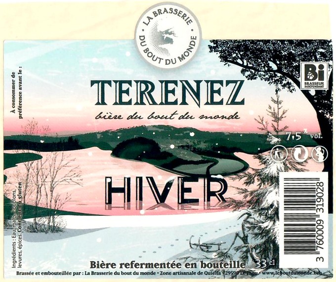 Etiquette BRASSERIE DU BOUT DU MONDE 12