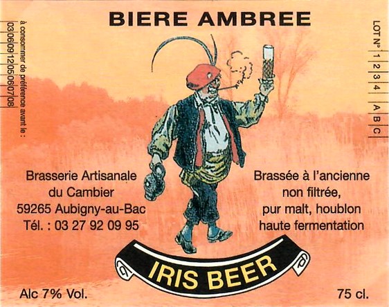 etiquette BRASSERIE DU CAMBIER 02