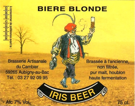 etiquette BRASSERIE DU CAMBIER 03