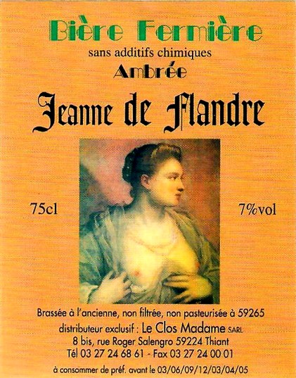 etiquette BRASSERIE DU CAMBIER 06