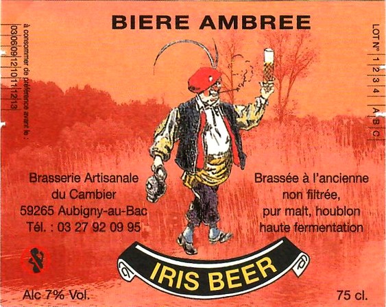 etiquette BRASSERIE DU CAMBIER 17