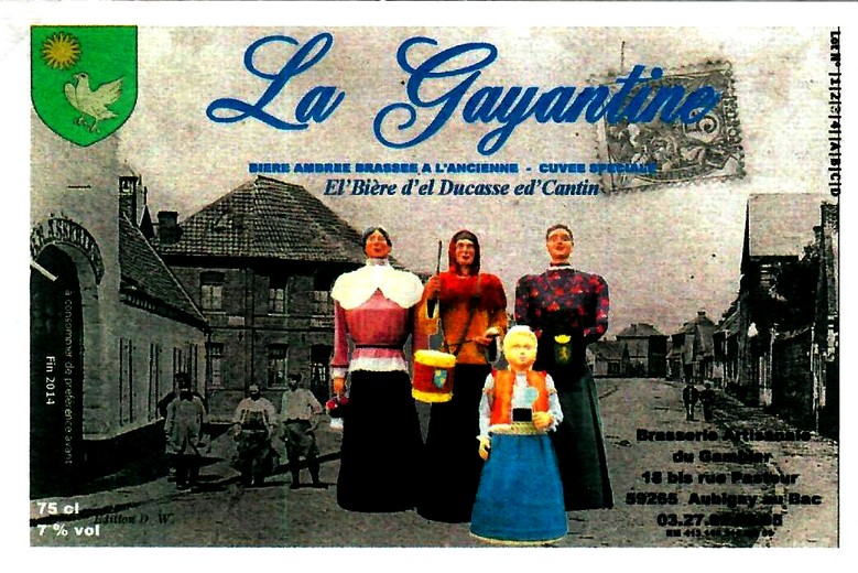 etiquette BRASSERIE DU CAMBIER 19