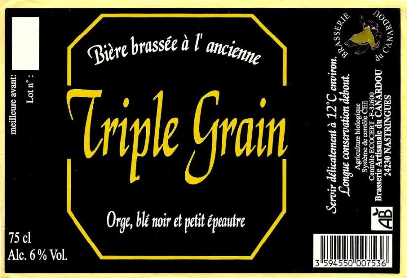 etiquette BRASSERIE DU CANARDOU 03