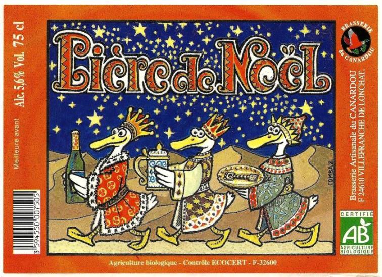 etiquette BRASSERIE DU CANARDOU 13