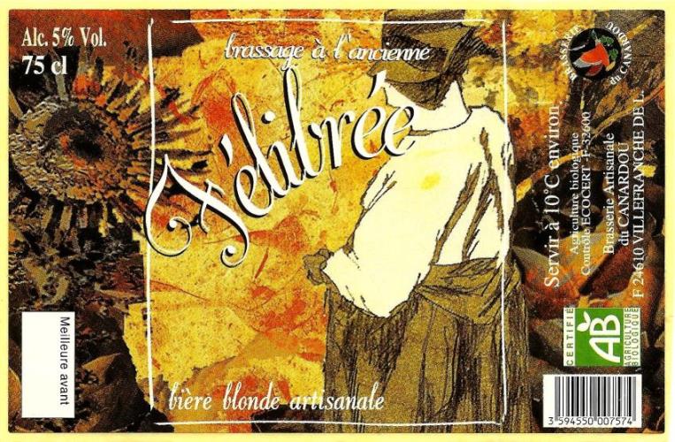 etiquette BRASSERIE DU CANARDOU 18