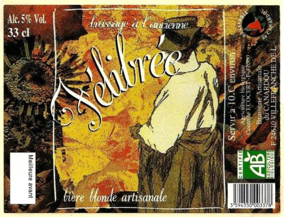 etiquette BRASSERIE DU CANARDOU 22