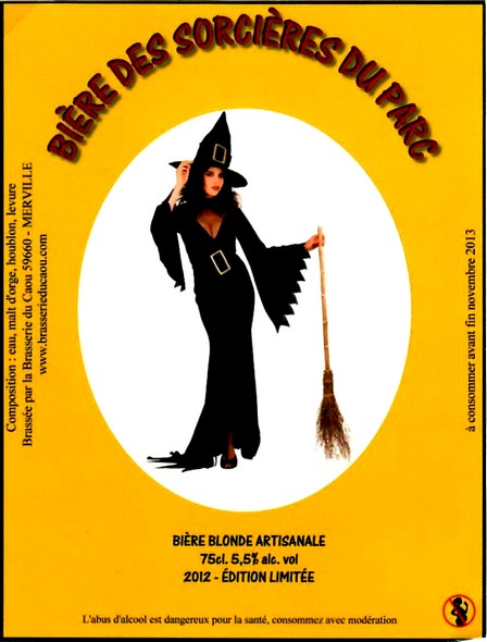 etiquette BRASSERIE DU CAOU 52