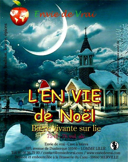 etiquette BRASSERIE DU CAOU 56