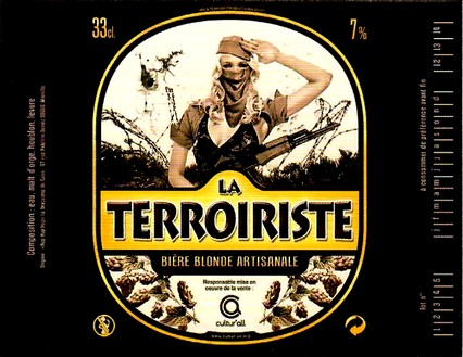 etiquette BRASSERIE DU CAOU 59