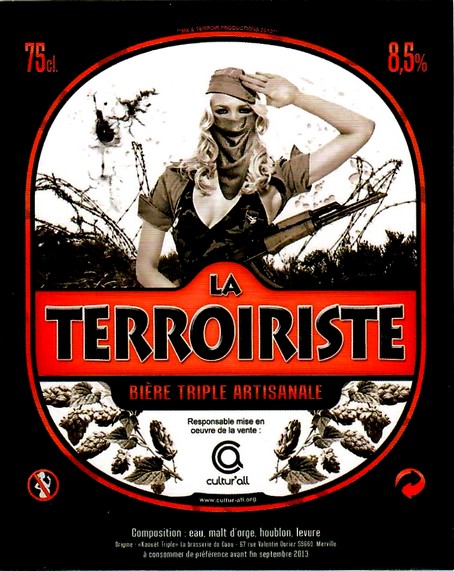 etiquette BRASSERIE DU CAOU 61