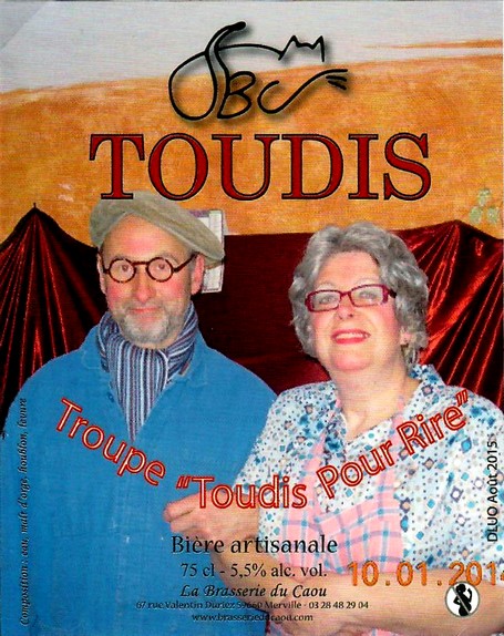 etiquette BRASSERIE DU CAOU 65