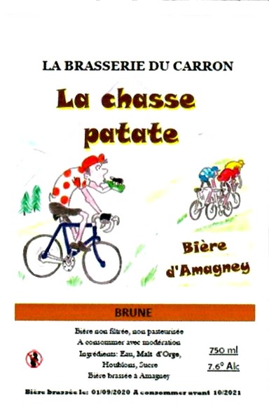 etiquette BRASSERIE DU CARRON 01