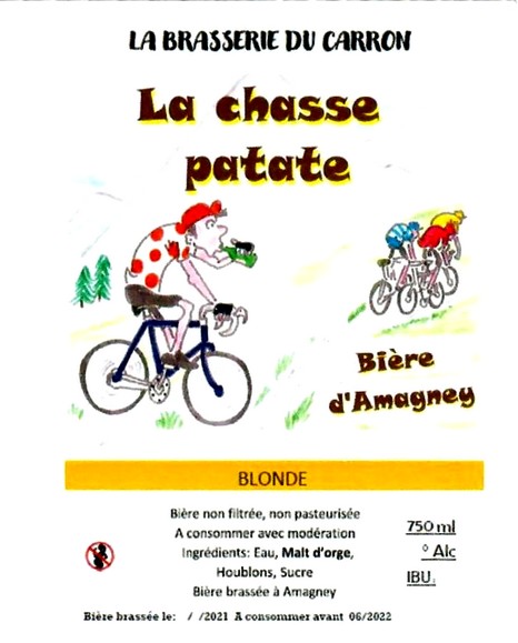 etiquette BRASSERIE DU CARRON 02