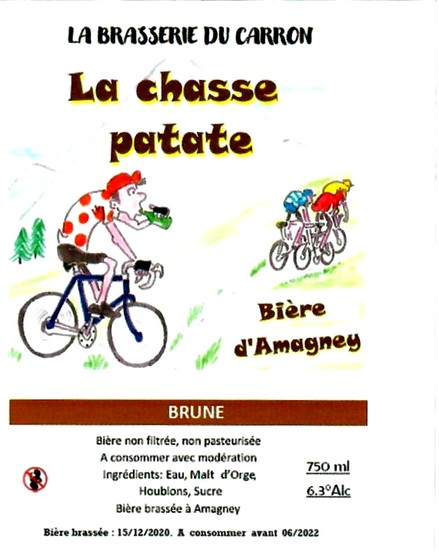 etiquette BRASSERIE DU CARRON 03