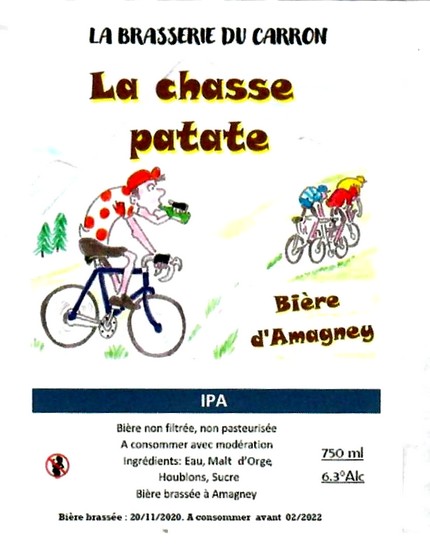 etiquette BRASSERIE DU CARRON 04