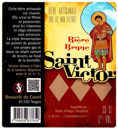 Etiquette BRASSERIE DU CASTEL 04