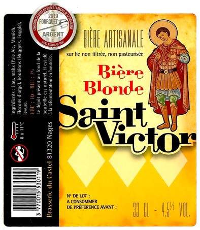 Etiquette BRASSERIE DU CASTEL 06