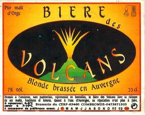 etiquette BRASSERIE DU CERF 02