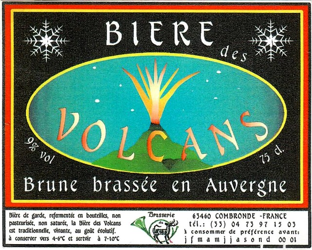 etiquette BRASSERIE DU CERF 08