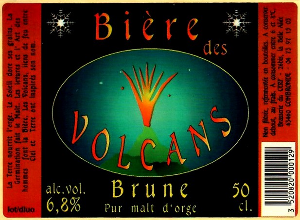 etiquette BRASSERIE DU CERF 10