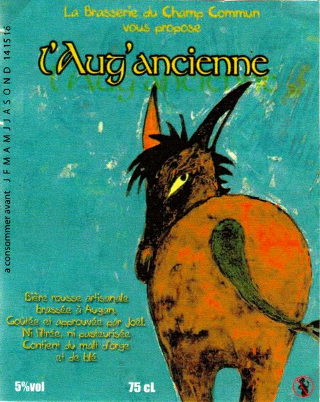 etiquette BRASSERIE DU CHAMP COMMUN 03