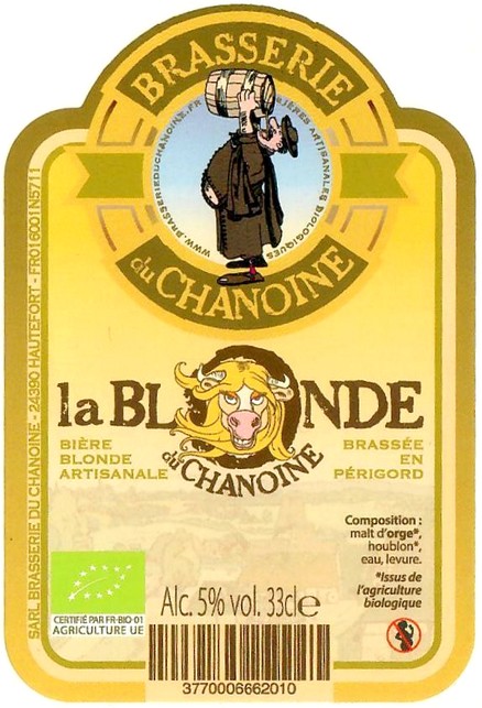 Etiquette BRASSERIE DU CHANOINE 21