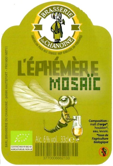 Etiquette BRASSERIE DU CHANOINE 23